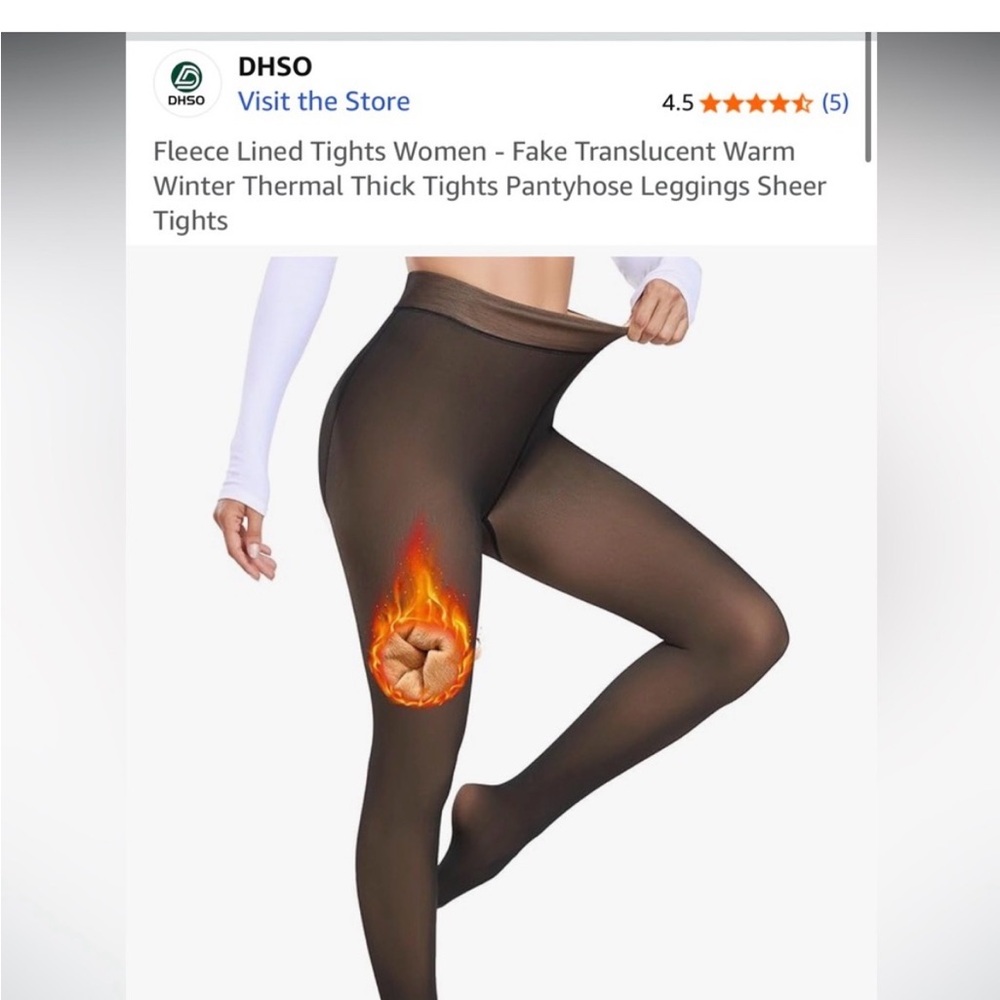 BNWT Womens Fleece Lined Thermo Nylons